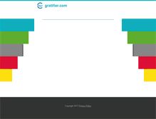 Tablet Screenshot of gratifier.com